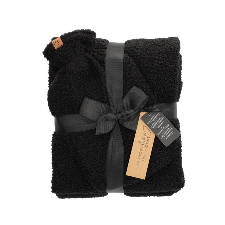 Giftset Boucle Zwart /2 van Jens Living