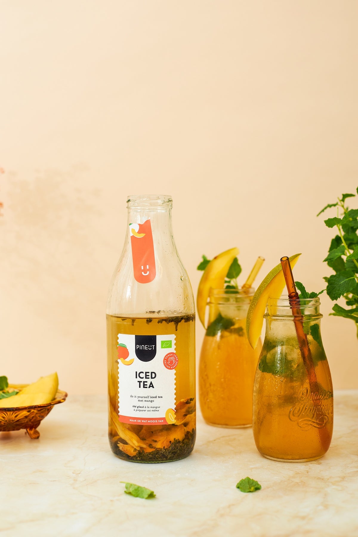 Pineut Iced Tea - Mango & Green Tea