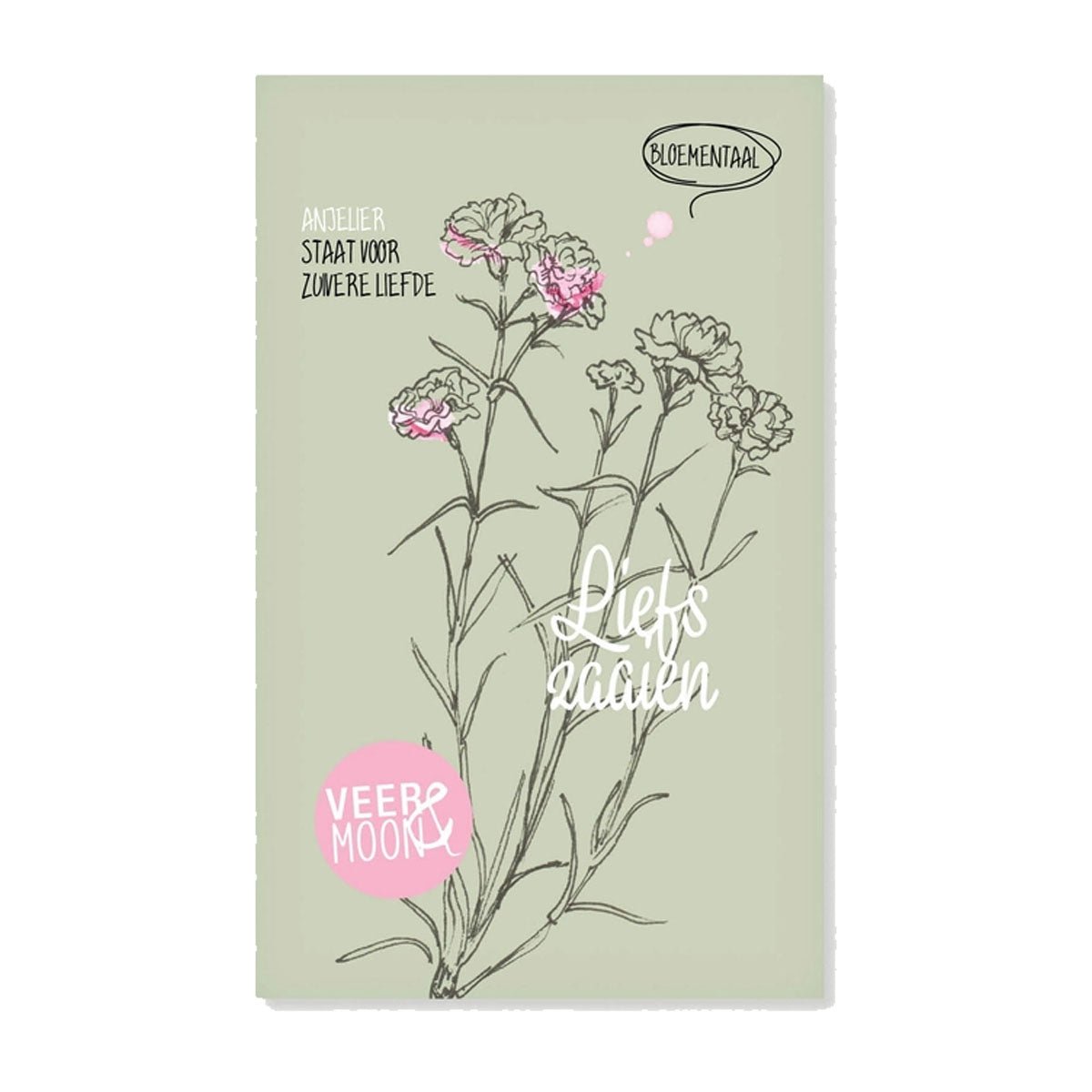 bloemenzaden liefs zaaien zakje