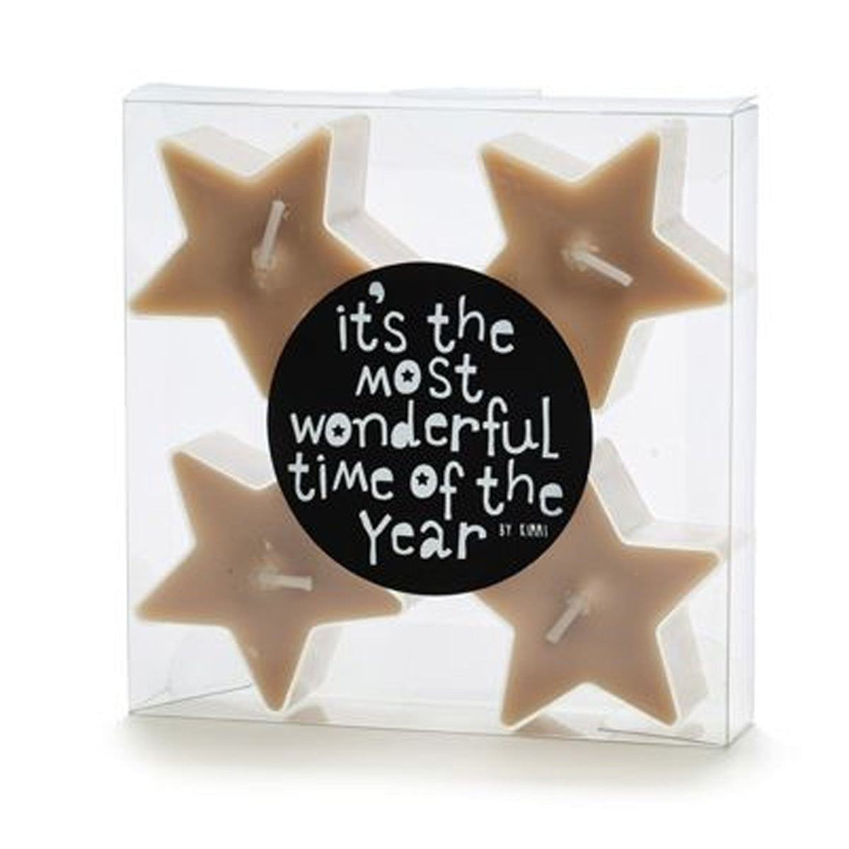 kerst waxinelichtjes ster skin cadeautje