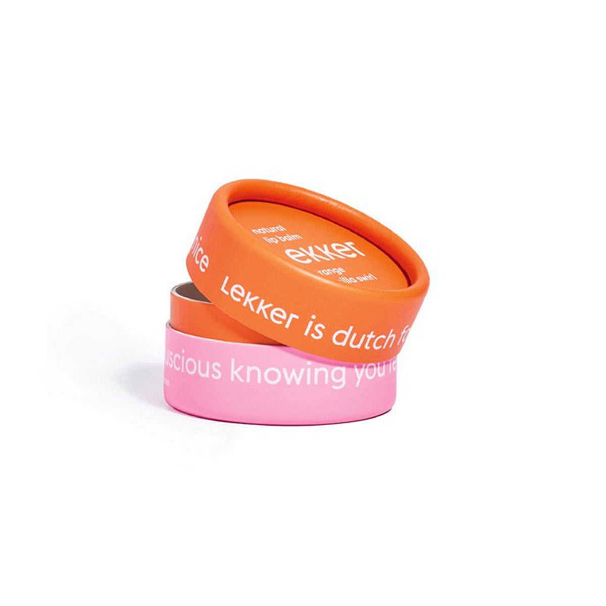 lippenbalsem lekker orange vanilla swirl in potje