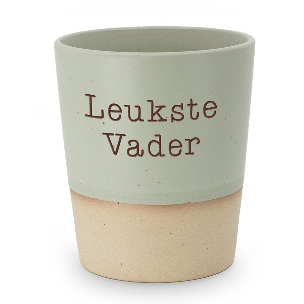 keramieken mok met de tekst leukste vader.
