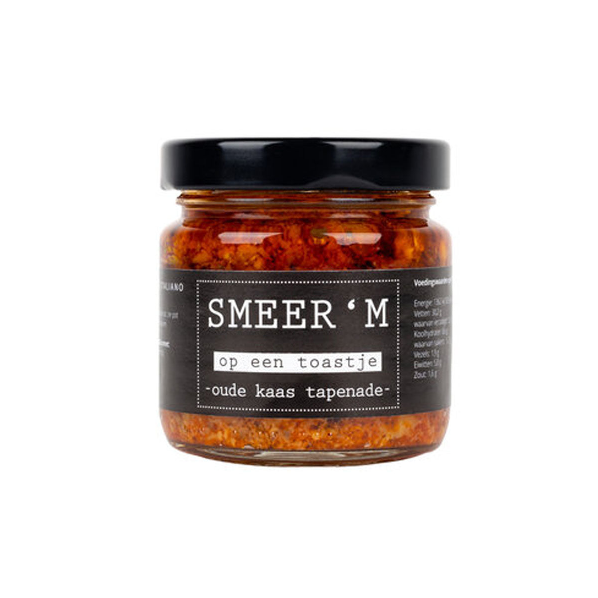 oude kaas tapenade in potje