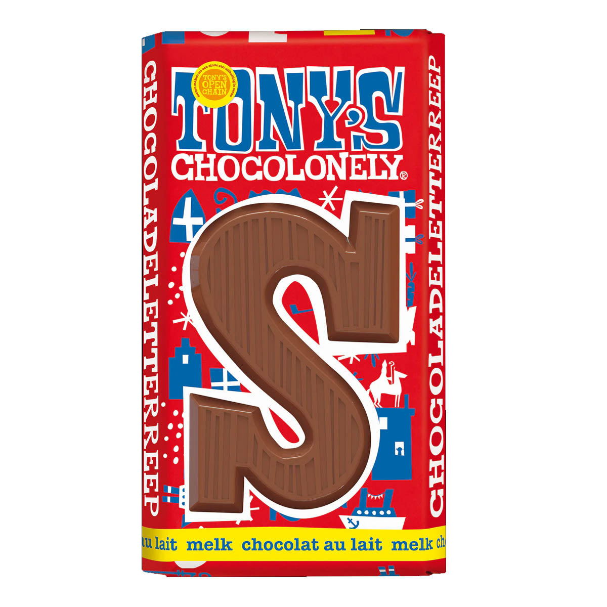 tony chocolonely chocoladeletter s
