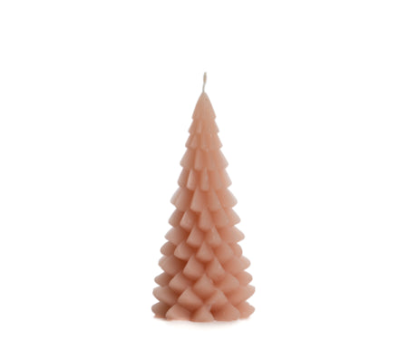 Kaars Kerstboom - 10 x 20 cm - Cherry Blossom