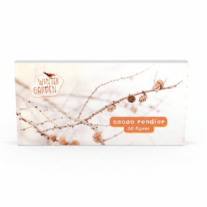 Winter Garden 3D Rudolph cacao rendier van Foodconcepts