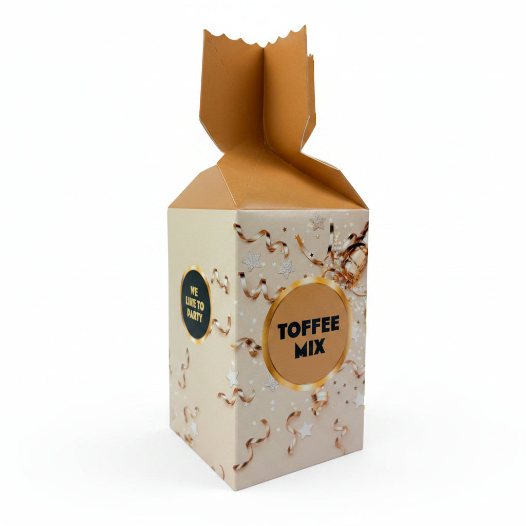 We Like to Party Toffee mix party box van Foodconcepts