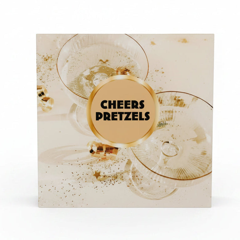 We Like to Party Cheers pretzels van Foodconcepts