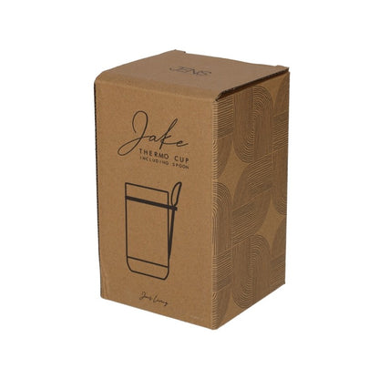 Thermo Beker met Lepel Zwart - foto 2