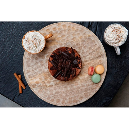 Serveerplank Artisan Rond Naturel van Jens Living