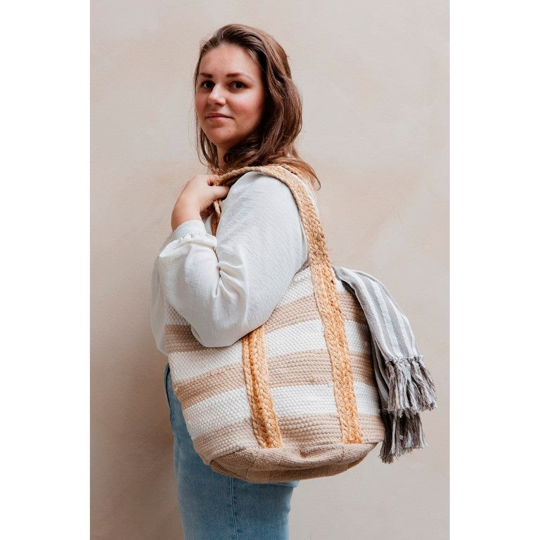 Mand Tas Beige van Jens Living