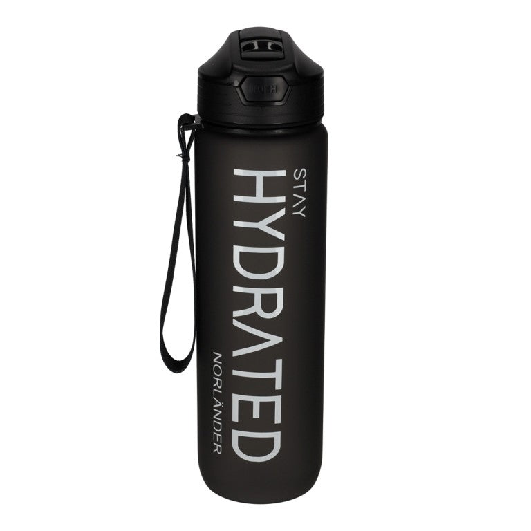 Waterfles Hydrated Zwart van Norländer