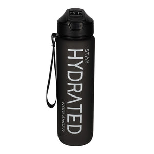 Waterfles Hydrated Zwart van Norländer