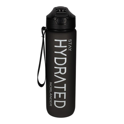 Waterfles Hydrated Zwart van Norländer