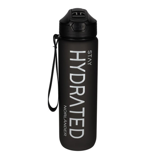 Waterfles Hydrated Zwart van Norländer