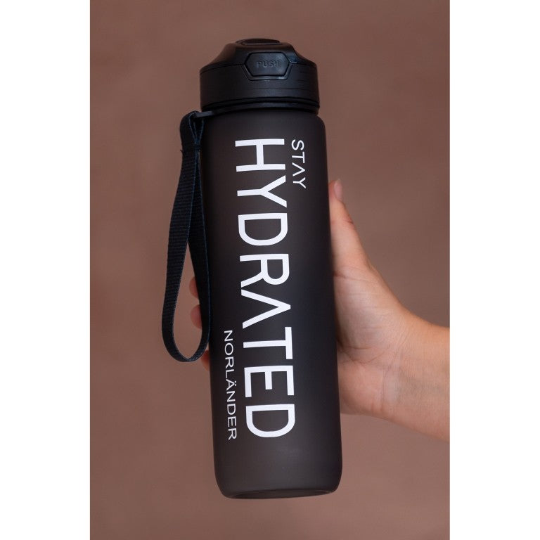 Waterfles Hydrated Zwart van Norländer