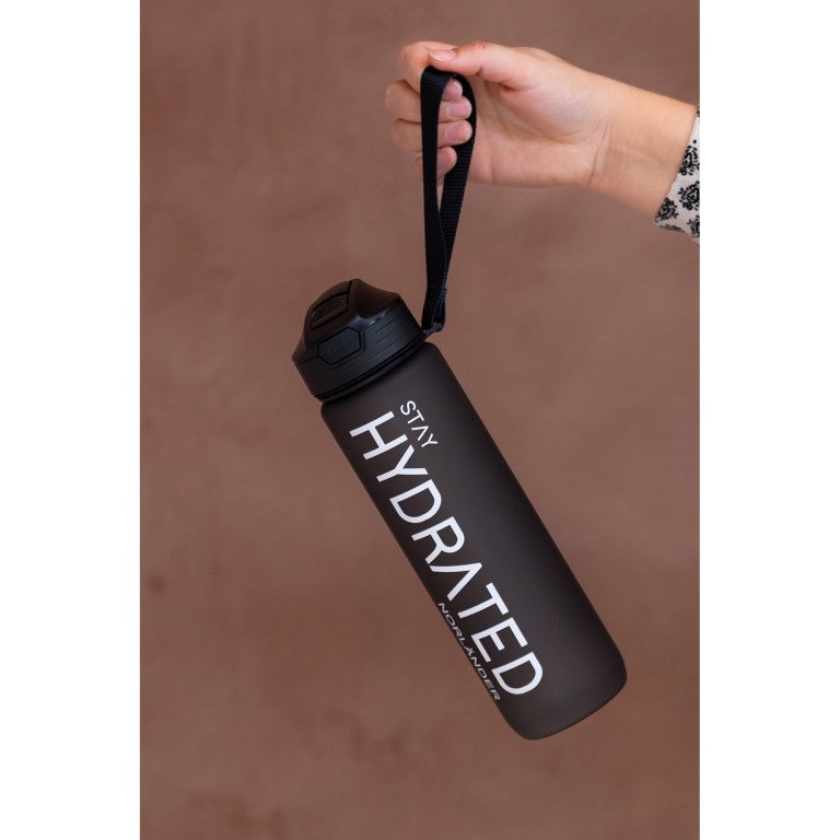 Waterfles Hydrated Zwart van Norländer