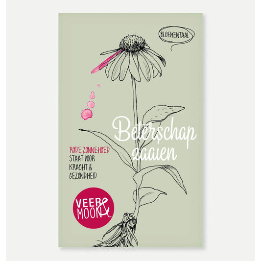 bloemenzaden beterschap zaaien zakje met zaden