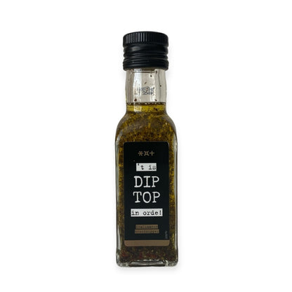 Flesje Brooddipper Dip Top In Orde van 125 ml met Italiaanse kruiden voor bij de borrel