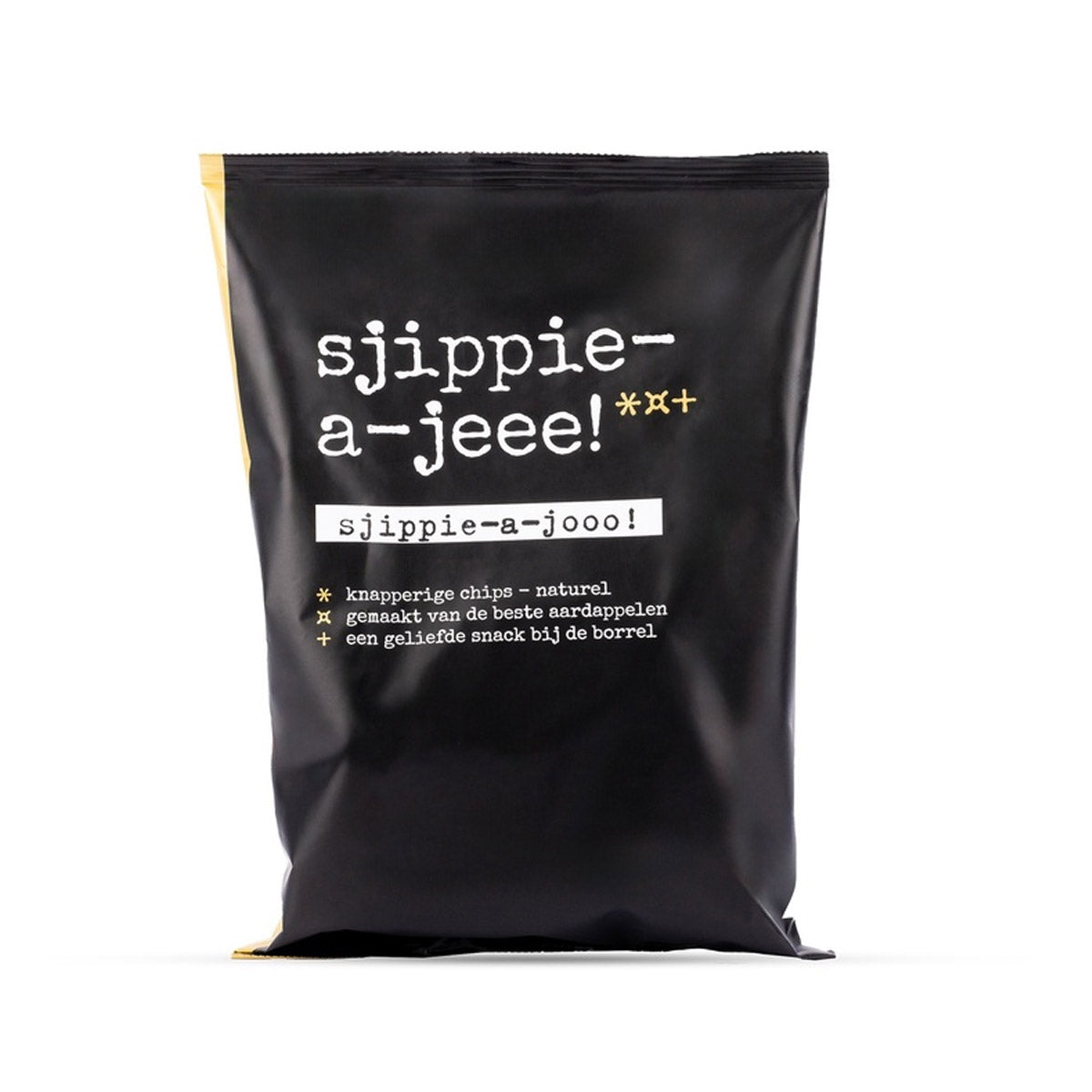 Zak Chips Naturel Sjippie-a-jee van 70 gram als knapperige borrelsnack