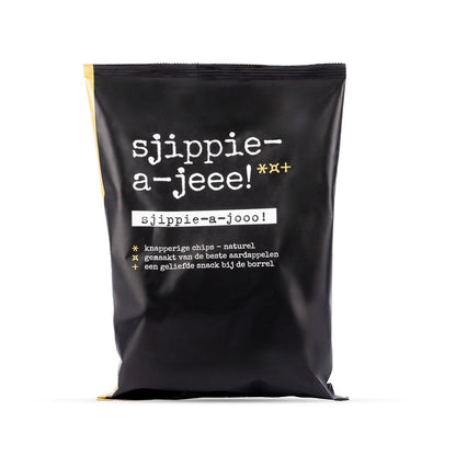 Zak Chips Naturel Sjippie-a-jee van 70 gram als knapperige borrelsnack