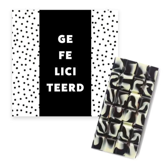 chocolade doosje gefeliciteerd