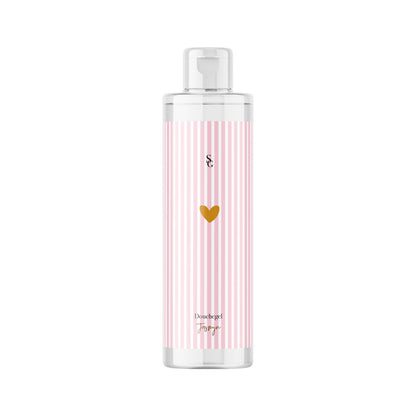douchegel-pink-stripes-jasmijn-500ml-transparante-fles-gouden-hartje