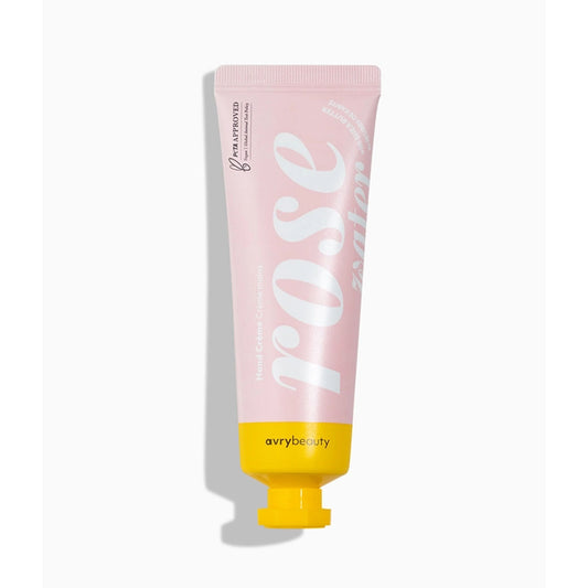 Roze tube handcrème rozenwater 45 ml vegan shea butter lotion