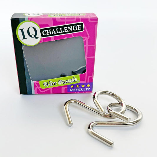 IQ puzzel doosje roze