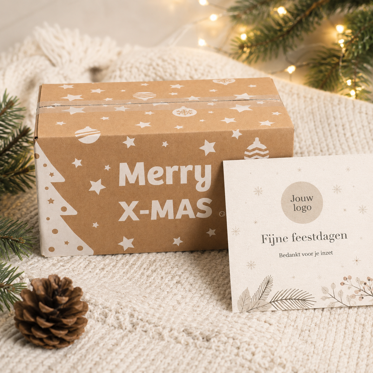 Kaartje in eigen huisstijl