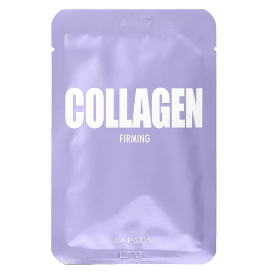 lapcos gezichtsmasker collageen collagen paars
