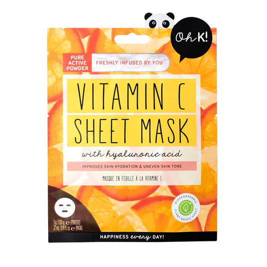 oh k life sheet masker vitamine c