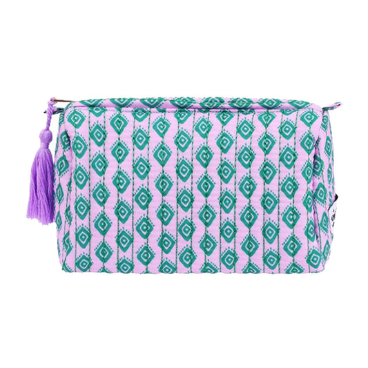 toilettas lavender vibes lila groen