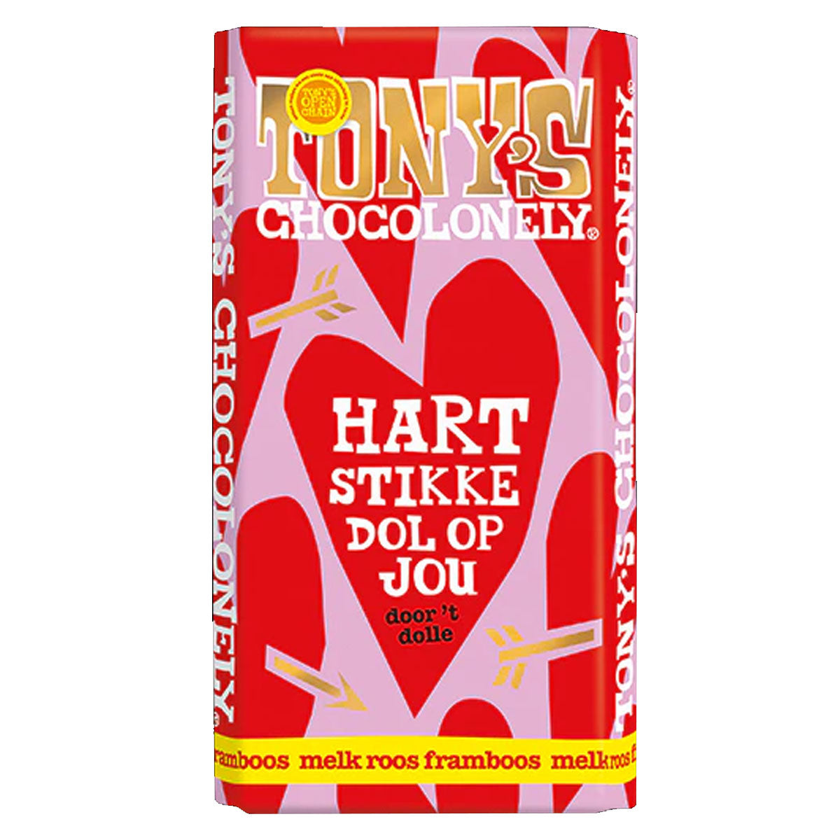 Tony Chocolonely hartstikke dol op jou reep