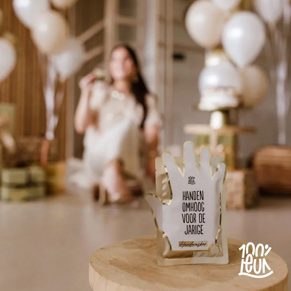 Hydraterend handmasker met handschoenen eenmalig gebruik voor zachte handen verjaardag